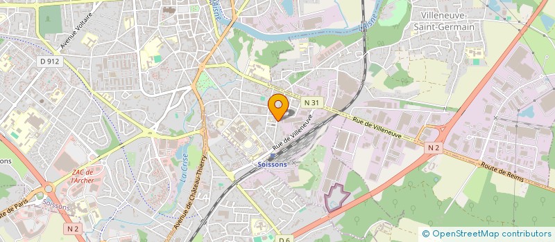 localisation de l'entreprise SCI 1H45  COURMELLES