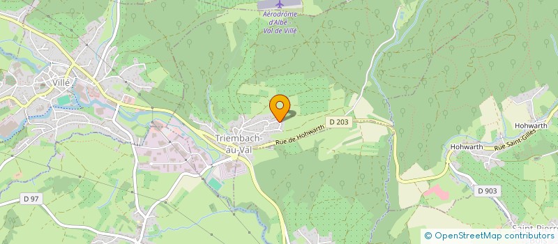 localisation de l'entreprise SCI 1KM  TRIEMBACH-AU-VAL