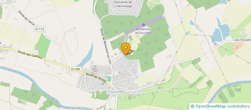 localisation de l'entreprise SCI 1V  RIVES-DU-LOIR-EN-ANJOU