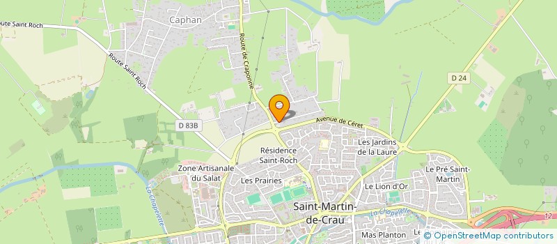 localisation de l'entreprise SCI 2&2 M à SAINT-MARTIN-DE-CRAU