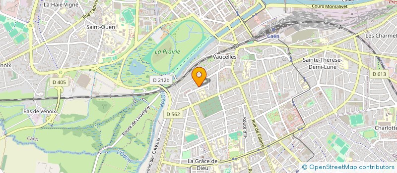 localisation de l'entreprise SCI 2.6.24  CAEN