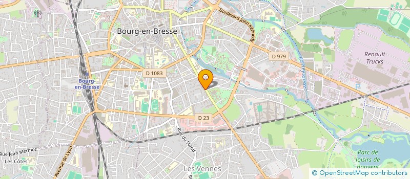 localisation de l'entreprise SCI 2.A. à BOURG-EN-BRESSE