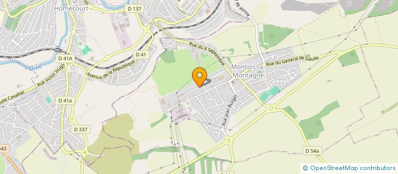 localisation de l'entreprise SCI 2 AK  MONTOIS-LA-MONTAGNE