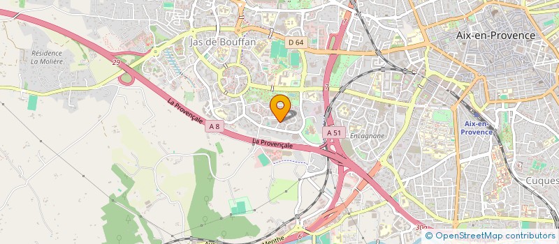 localisation de l'entreprise SCI 2 ALLEE ESTIENNE D ORVES à AIX-EN-PROVENCE