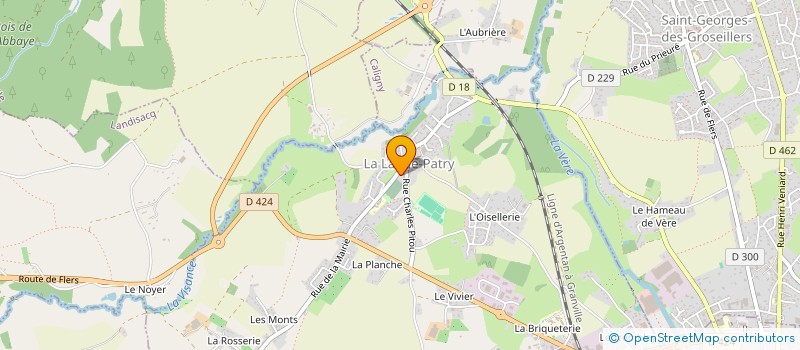 localisation de l'entreprise SCI 2 AV à LA LANDE-PATRY