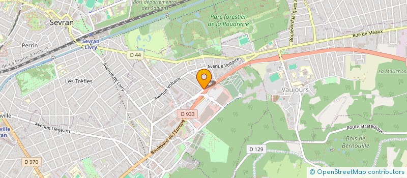 localisation de l'entreprise SCI 2 AVENUE HERBILLON à LIVRY-GARGAN