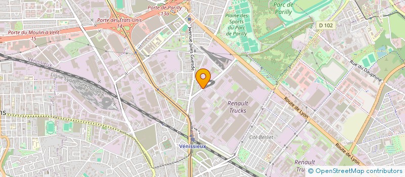 localisation de l'entreprise SCI 2 B  SAINT-CYR-AU-MONT-D'OR