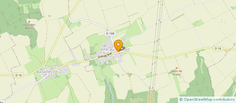 localisation de l'entreprise SCI 2 B  BAZAILLES