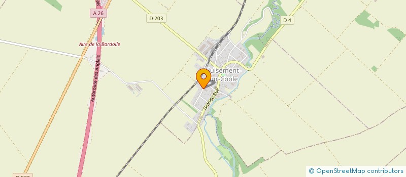 localisation de l'entreprise SCI 2.B  NUISEMENT-SUR-COOLE