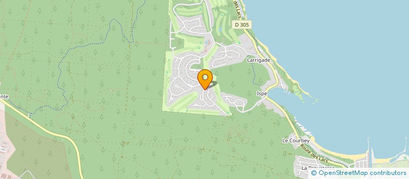 localisation de l'entreprise SCI 2 BM  BISCARROSSE