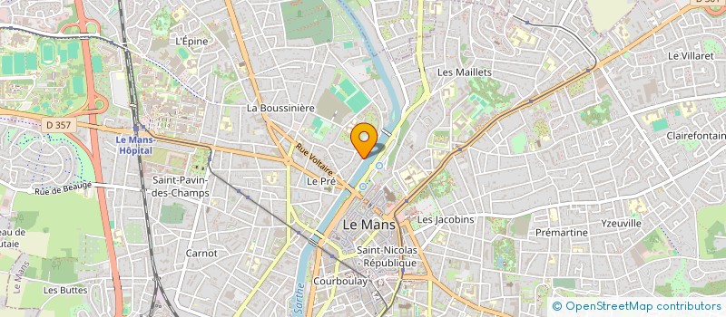 localisation de l'entreprise SCI 2 BRO  LE MANS