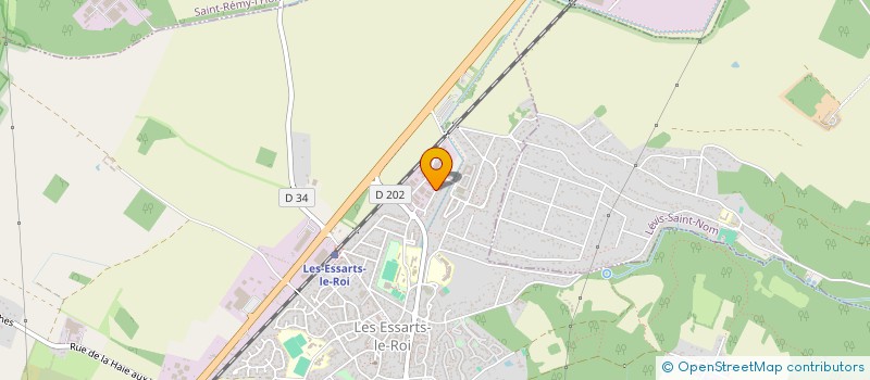 localisation de l'entreprise SCI 2 C B P  LES ESSARTS-LE-ROI