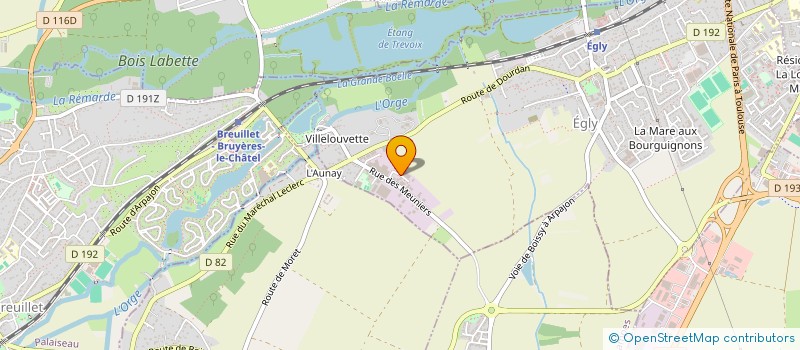 localisation de l'entreprise SCI 2 C H  EGLY