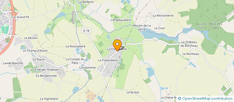 localisation de l'entreprise SCI 2.C.M.  DOMPIERRE-SUR-YON