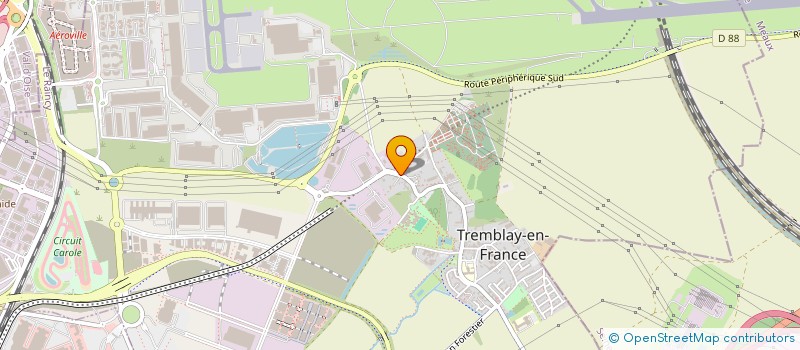 localisation de l'entreprise SCI 2 CAKIR IMMO à TREMBLAY-EN-FRANCE