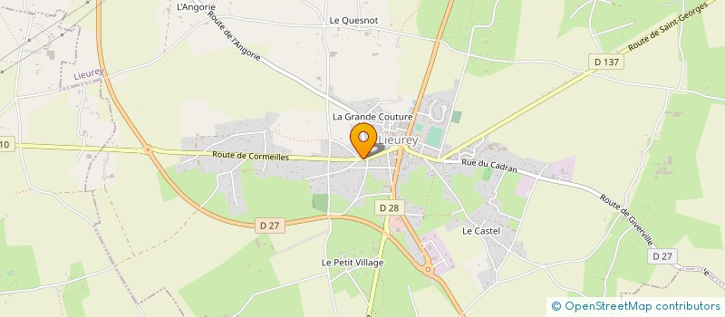 localisation de l'entreprise SCI 2 CASA  LIEUREY