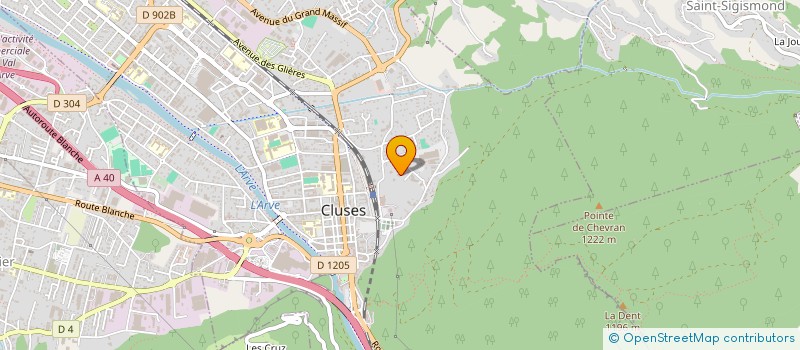 localisation de l'entreprise SCI 2 CV  MAGLAND