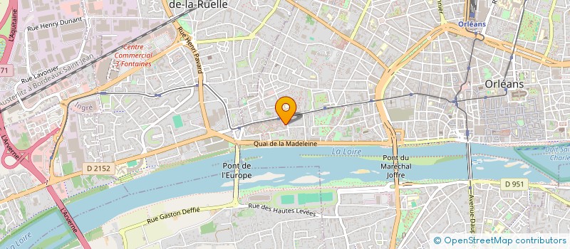localisation de l'entreprise SCI 2 D  CHECY