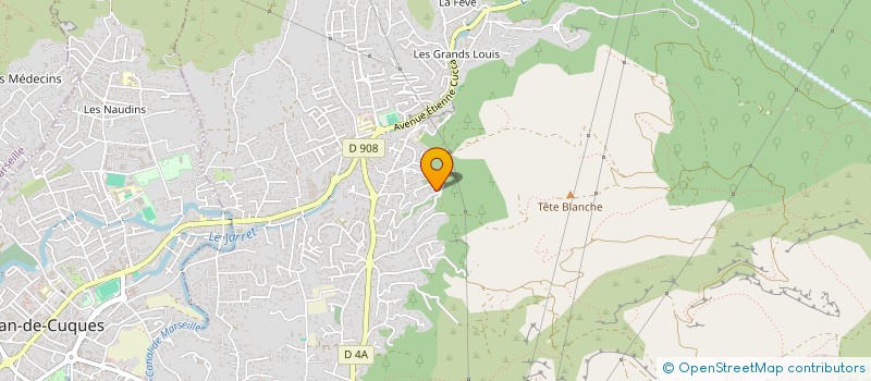 localisation de l'entreprise SCI 2 D. IMMO  ALLAUCH