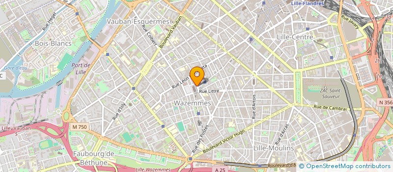 localisation de l'entreprise SCI 2 DES à LILLE