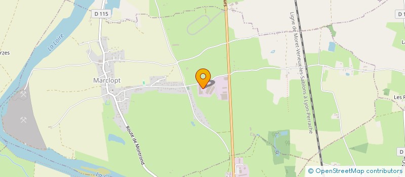 localisation de l'entreprise SCI 2 ERABLES  MARCLOPT