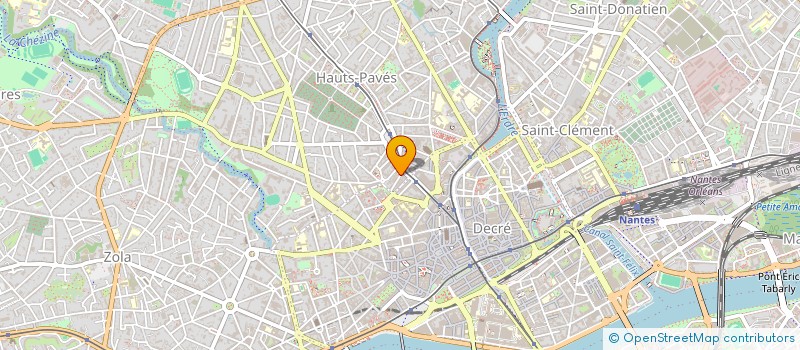 localisation de l'entreprise SCI 2 ERLON - NANTES  NANTES