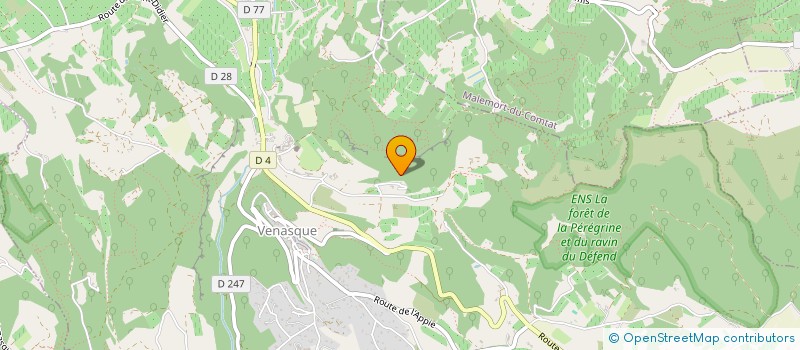 localisation de l'entreprise SCI 2 F  ALTHEN-DES-PALUDS