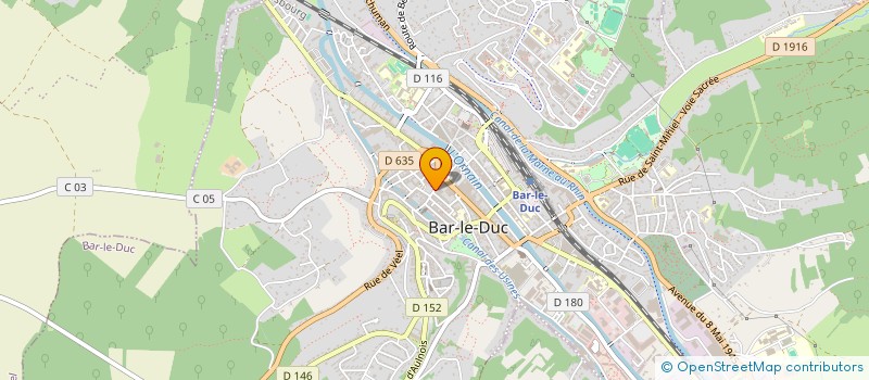 localisation de l'entreprise SCI 2 FRERES à BAR-LE-DUC