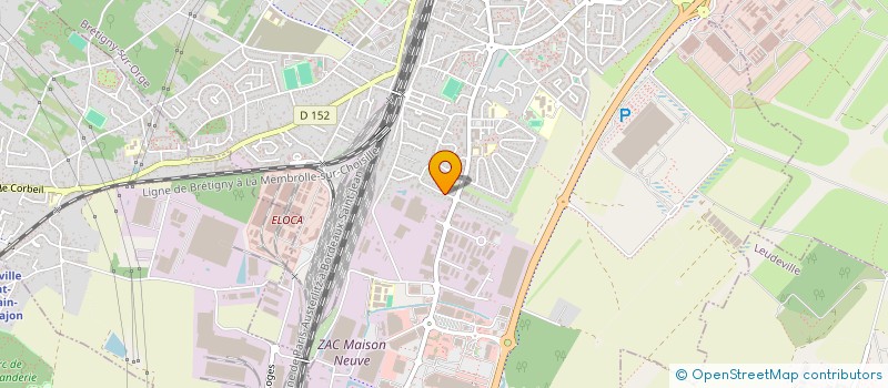 localisation de l'entreprise SCI 2 FRERES à BRETIGNY-SUR-ORGE