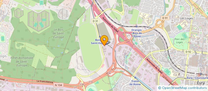 localisation de l'entreprise SCI 2 FRONT POPULAIRE à RIS-ORANGIS