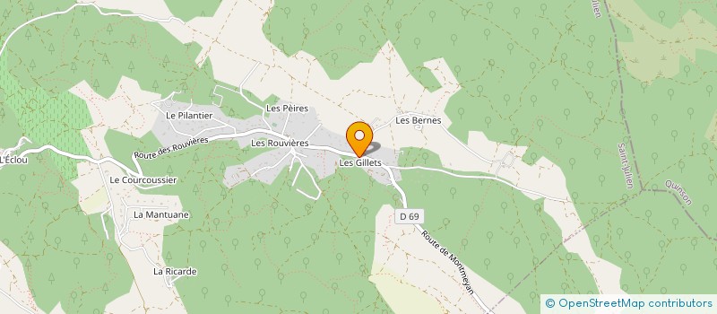 localisation de l'entreprise SCI 2.G à LA VERDIERE