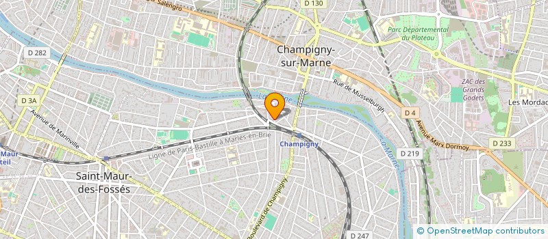 localisation de l'entreprise SCI 2 G à SAINT-MAUR-DES-FOSSES