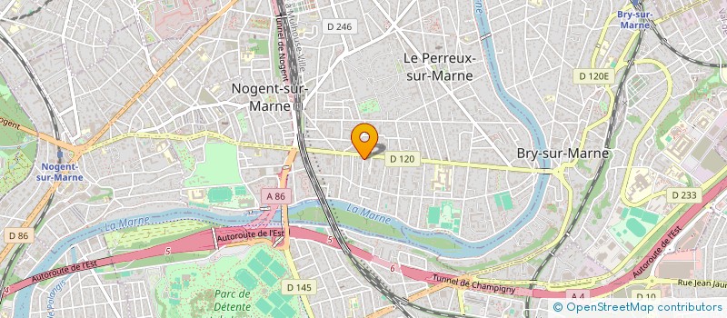 localisation de l'entreprise SCI 2 GL  LE PERREUX-SUR-MARNE