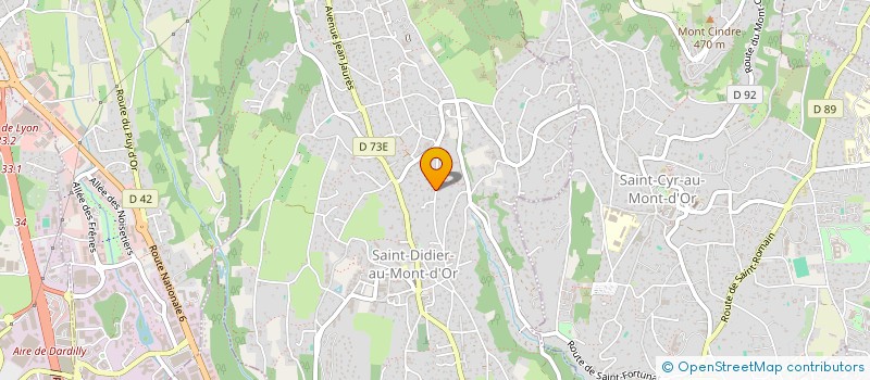 localisation de l'entreprise SCI 2 I  SAINT-DIDIER-AU-MONT-D'OR