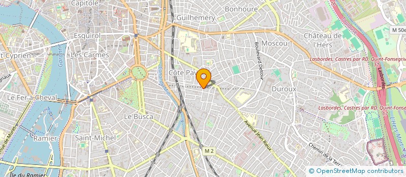 localisation de l'entreprise SCI 2 IMPASSE MAURICE BELLONTE à TOULOUSE