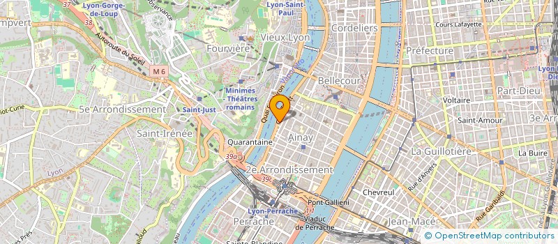 localisation de l'entreprise SCI 2 JOUSS  SAINTE-FOY-LES-LYON