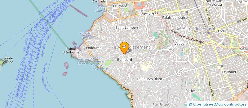 localisation de l'entreprise SCI 2 L à MARSEILLE