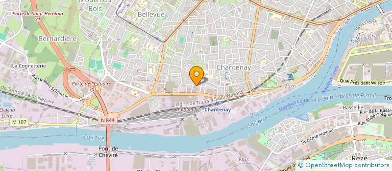 localisation de l'entreprise SCI 2 L à NANTES