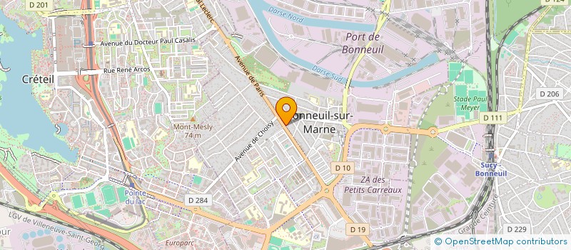 localisation de l'entreprise SCI 2 L à BONNEUIL-SUR-MARNE
