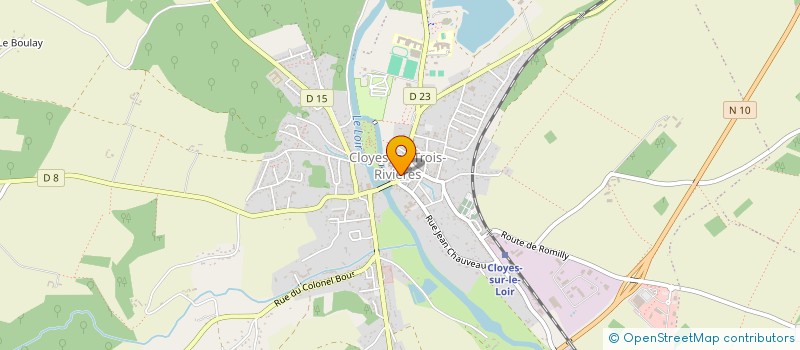 localisation de l'entreprise SCI 2 L à CLOYES-LES-TROIS-RIVIERES