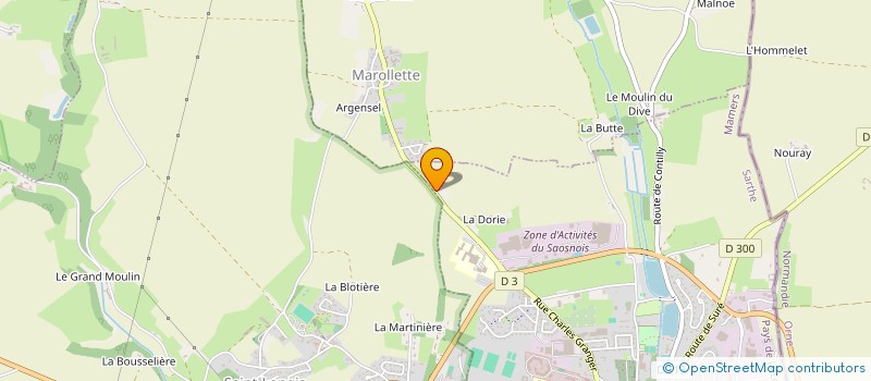 localisation de l'entreprise SCI 2 L IMMO  SAINT-LONGIS