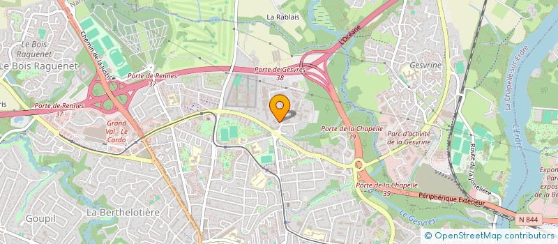 localisation de l'entreprise SCI 2 LAPONIE LES ULIS à NANTES