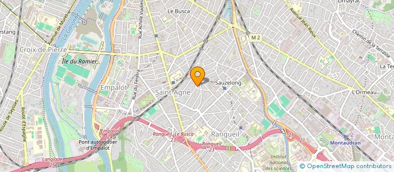 localisation de l'entreprise SCI 2 LOU A BIARRITZ à TOULOUSE