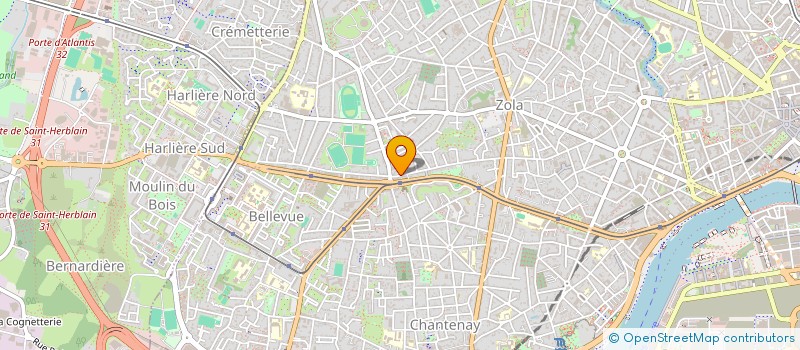 localisation de l'entreprise SCI 2 LV à NANTES
