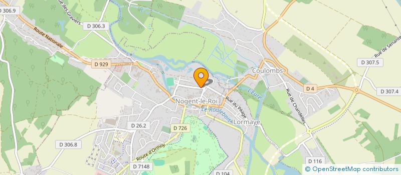 localisation de l'entreprise SCI 2 M à NOGENT-LE-ROI