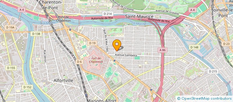 localisation de l'entreprise SCI 2 MG à MAISONS-ALFORT