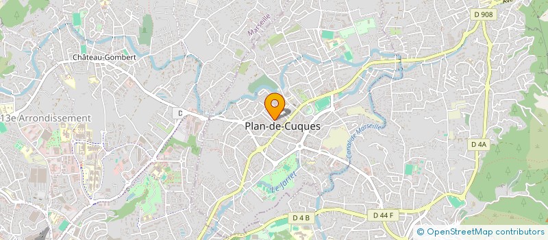 localisation de l'entreprise SCI 2 MJS  PLAN-DE-CUQUES