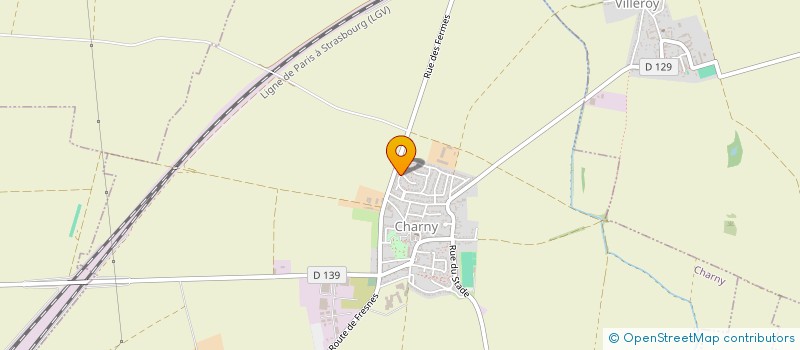 localisation de l'entreprise SCI 2 NOUS  CLAYE-SOUILLY