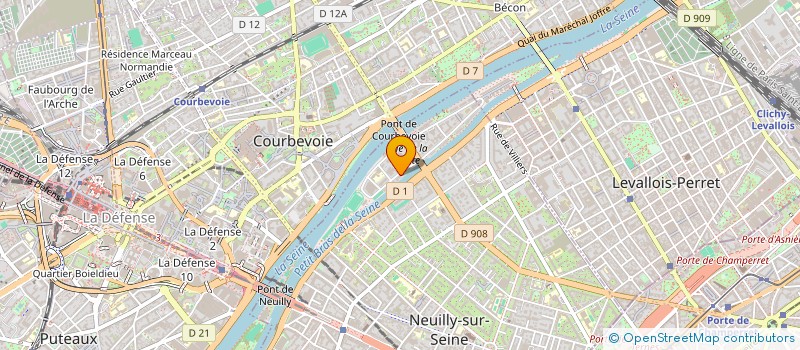localisation de l'entreprise SCI 2 P à NEUILLY-SUR-SEINE