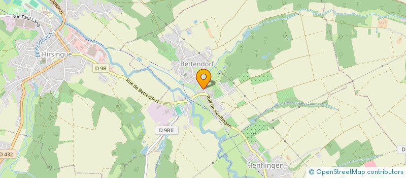 localisation de l'entreprise SCI 2 P  BETTENDORF